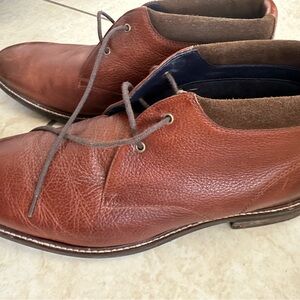 Cole Haan Brown Leather Chukka Boots